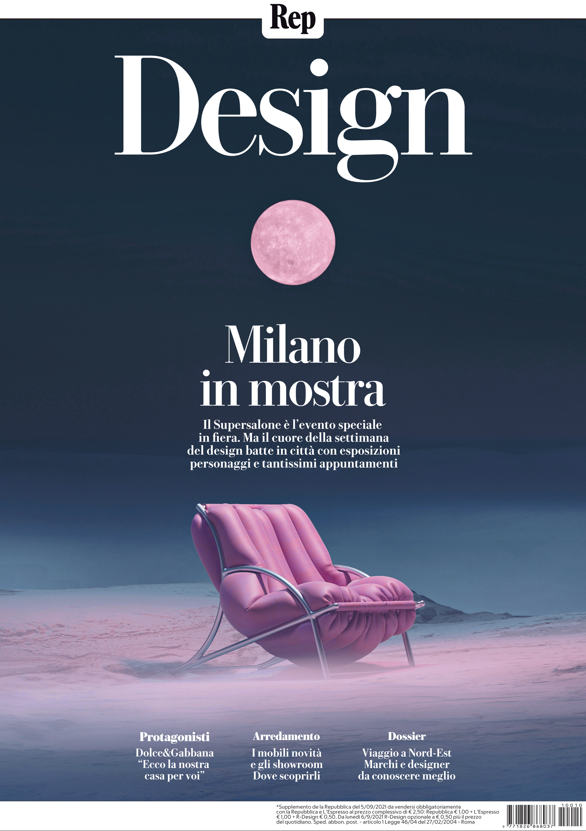 La Repubblica Design Italy September 2021